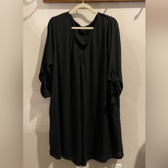 Bobeau beautiful black dress size 2X - Picture 1 of 7